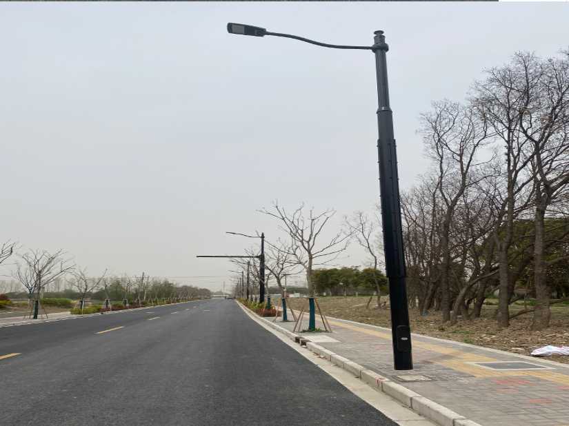 格尔木市上海综合杆 太阳能路灯工程
