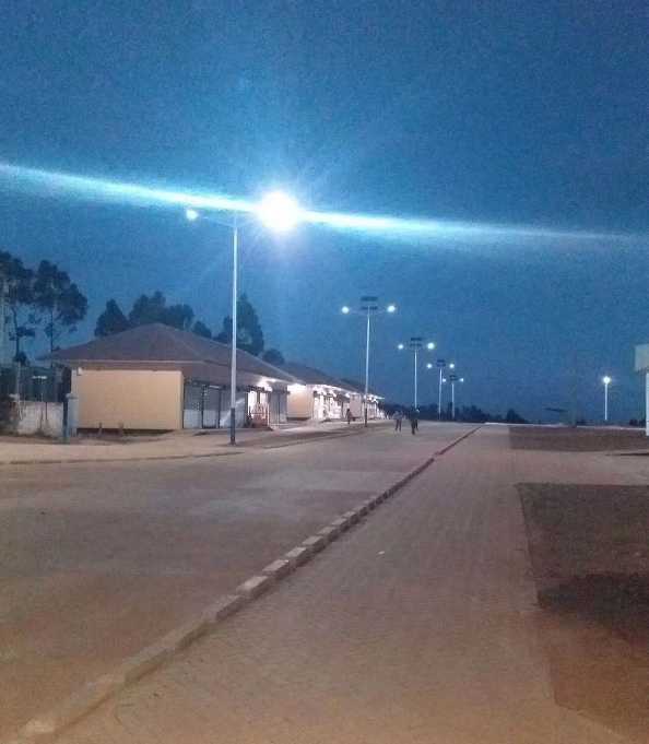 格尔木市非洲科特迪瓦太阳能路灯工程